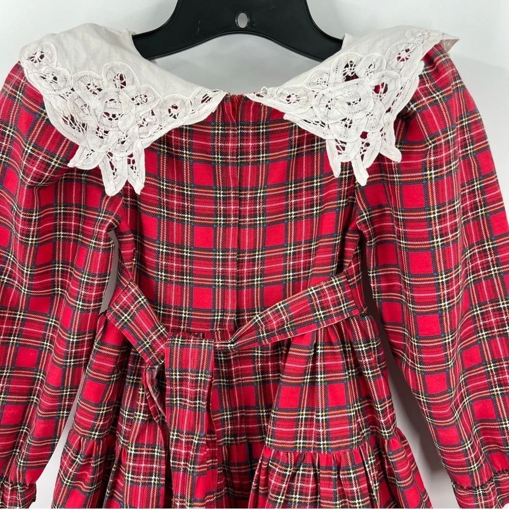 Daisy Kingdom Vintage Red Plaid Dress
